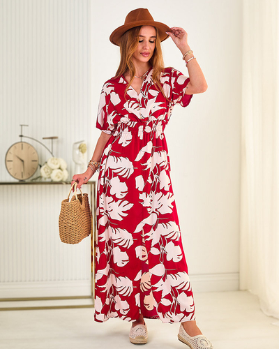 Royalfashion Women's print midi dress