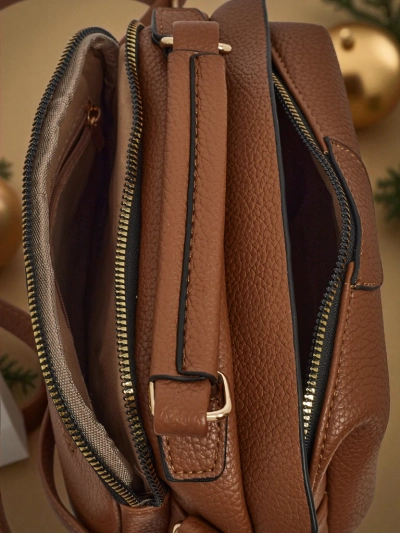 Small women's eco-leather bag Melisse