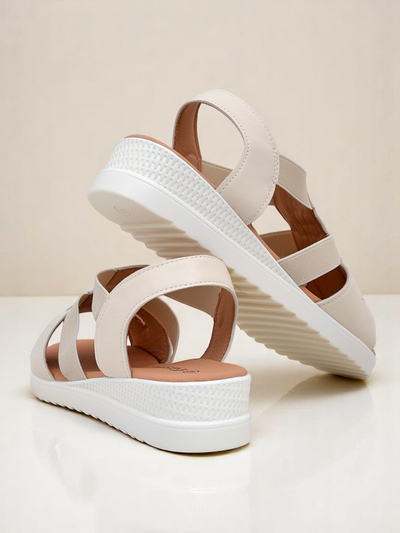 Royal Fashion Women's Sora Low Wedge Sandals