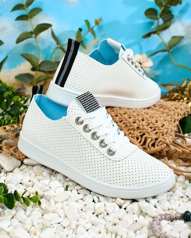 Royalfashion Women's openwork Mitrra sneakers