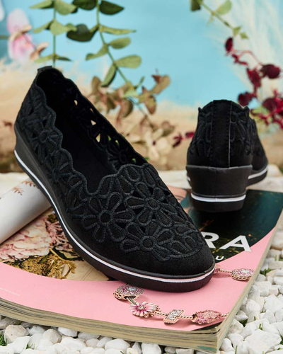 Royalfashion Women's low-heeled half shoes Dellio