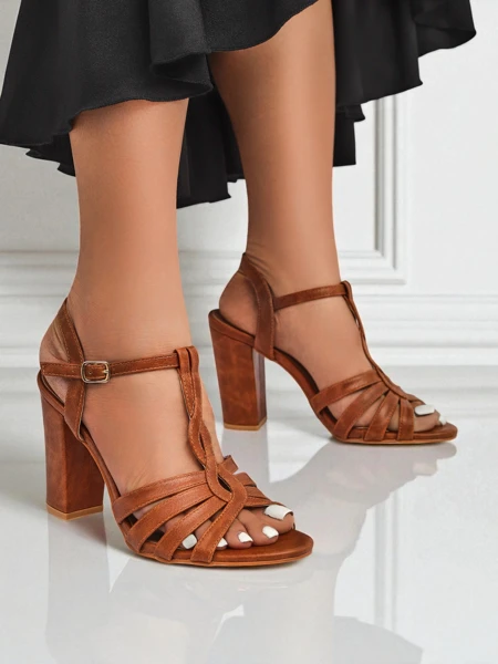 Royalfashion Women's block-heeled sandals Daffi Elegance