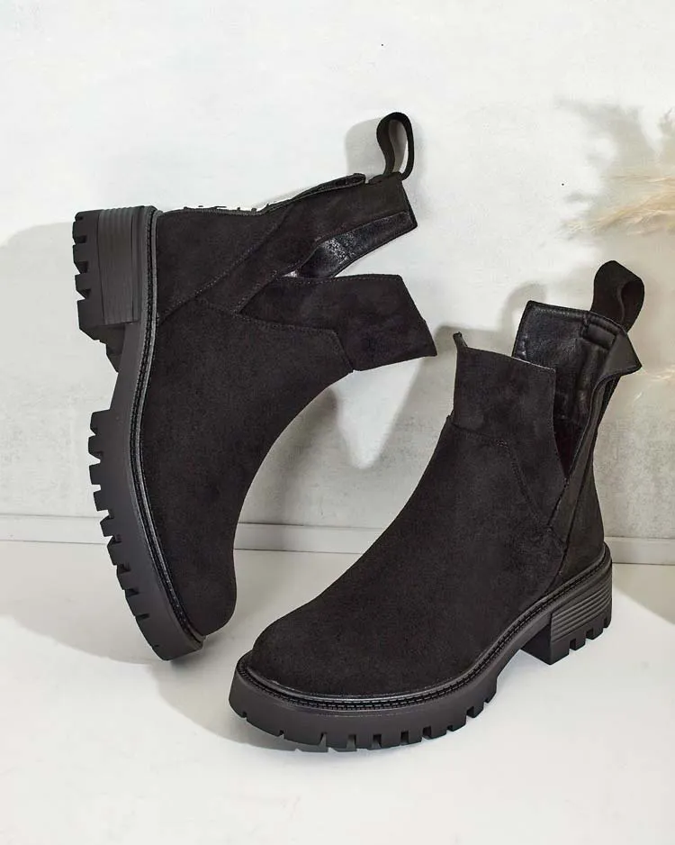 Royalfashion Women's Gorgie cutout boots