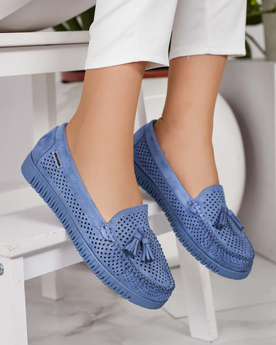 Royalfashion Женские ажурные мокасины Molaffa