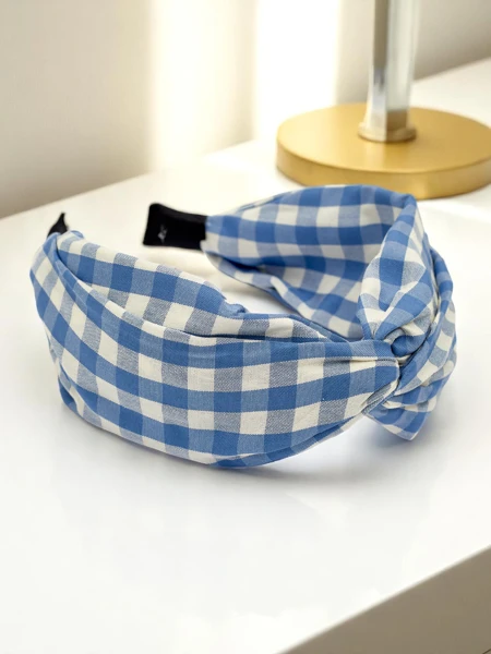 Royalfashion Ruuduline Juuksepael Claras