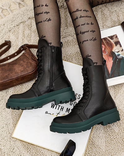 Royalfashion Eco nahast naiste baggerisaapad Vederme