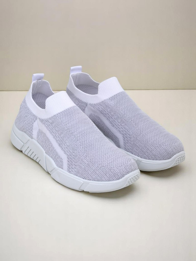 Royalfashion Women's slip-on fabric sports shoes Vena