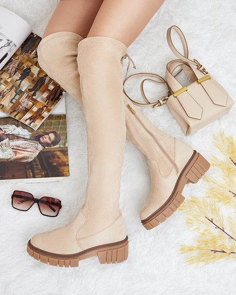 Royalfashion Naiste ülepõlvesaapad Staroll