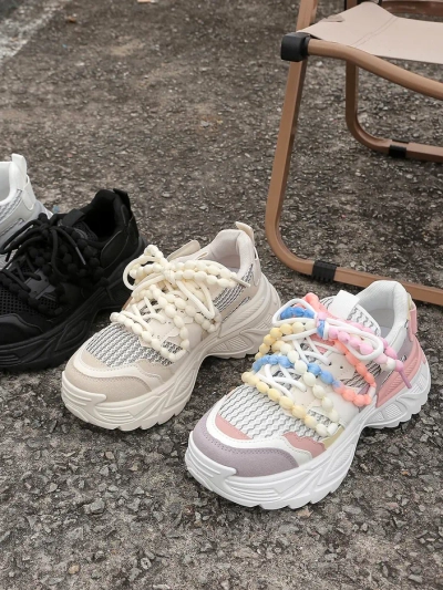 Royalfashion Naisten urheilukengät paksummalla pohjalla Loness