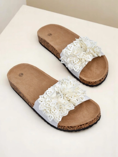 Royalfashion women’s flip-flops with little flowers Occes