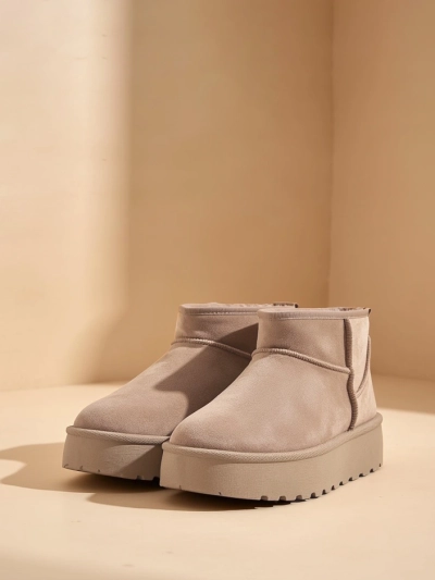 Royalfashion Women's platform a'la snow boots Dagodo