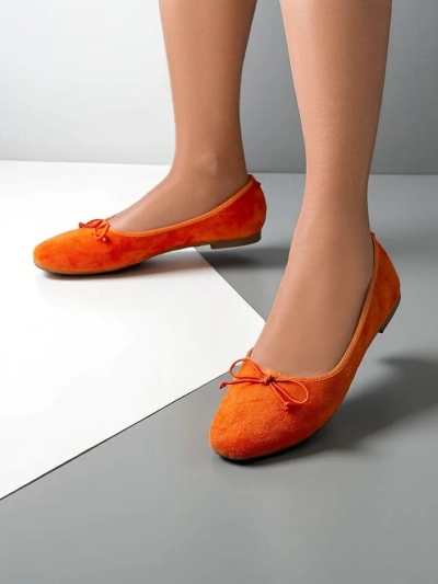 Royalfashion Women's ballet flats with a bow Zaame