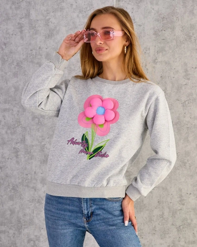 Royalfashion Naiste õhuke trükitud dressipluus