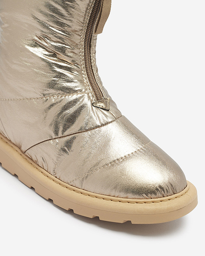 Roosa-kuldsed naiste jalatsid a'la lumesaapad Tirigga- Jalatsid