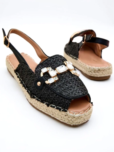 Royalfashion Naiste espadrillid lahtise varvaga