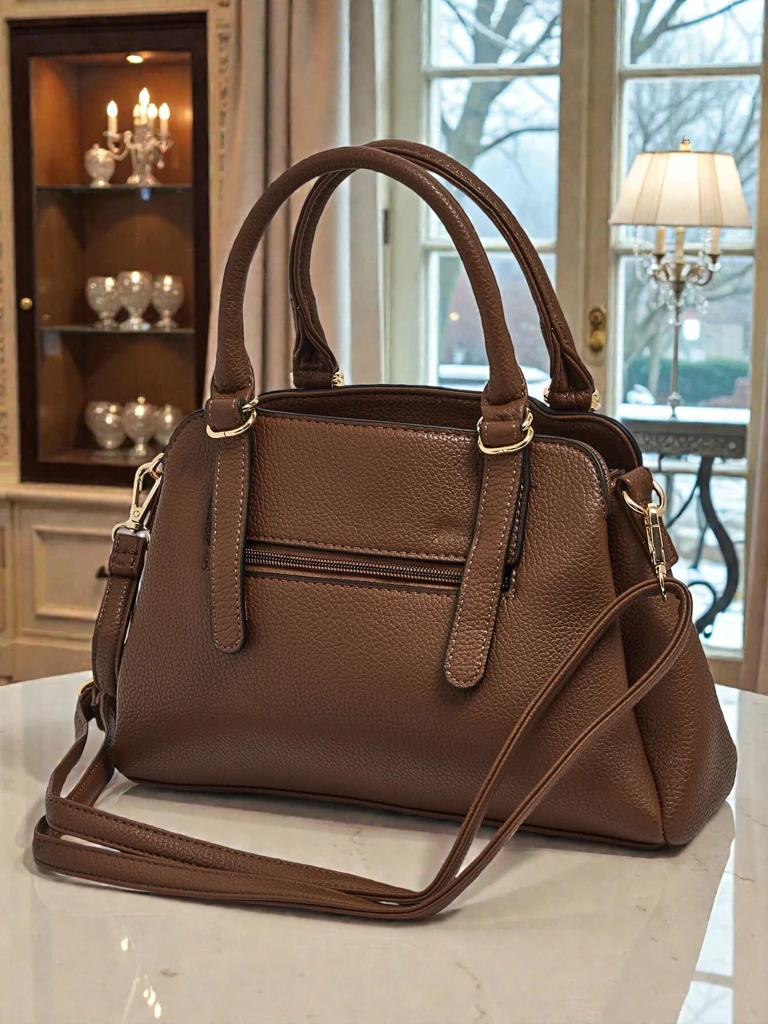 Small women's eco-leather handbag Viott