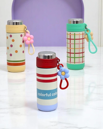 Royalfashion Thermal Mug Thermos with Tag Keep Young