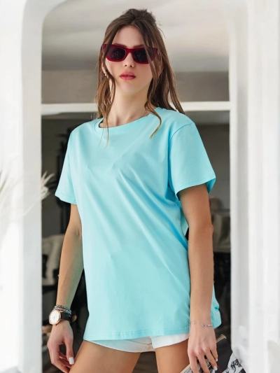 Royalfashion Women's Cotton T-shirt Casual with Round Neck