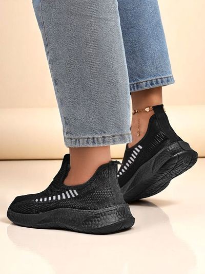 Royalfashion Naiste pealistõmmatavad sportlikud riidest tossud Sport Slip-On