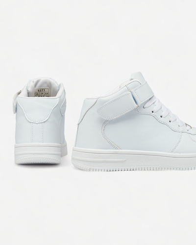 Royalfashion Women's sporty sneakers in white Futtes