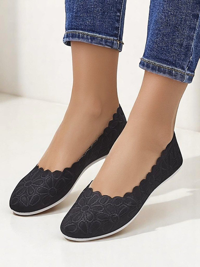 Royalfashion Floral Women’s Ballet Flats Magerro