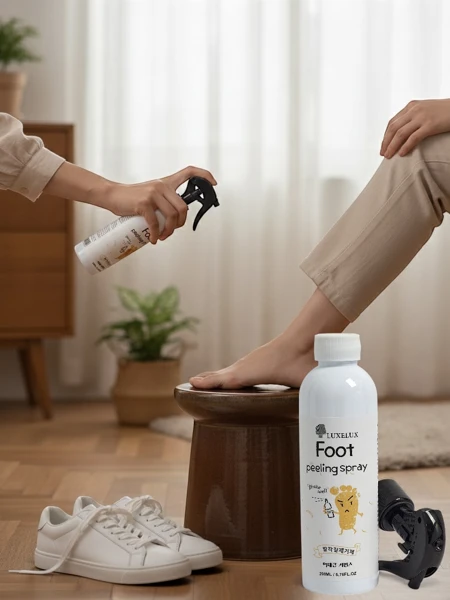 Naiste jalgade koorimisspray Luxelux 200ml