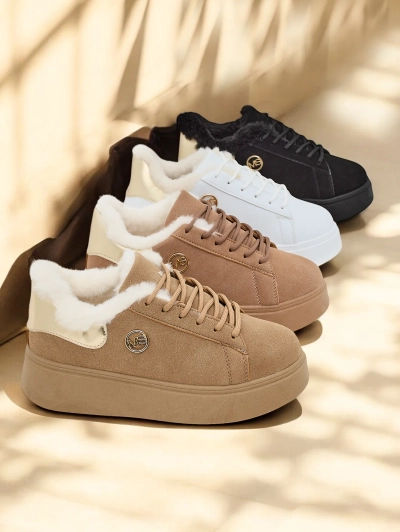 Royalfashion Women's Sketsers med Romii Fôr
