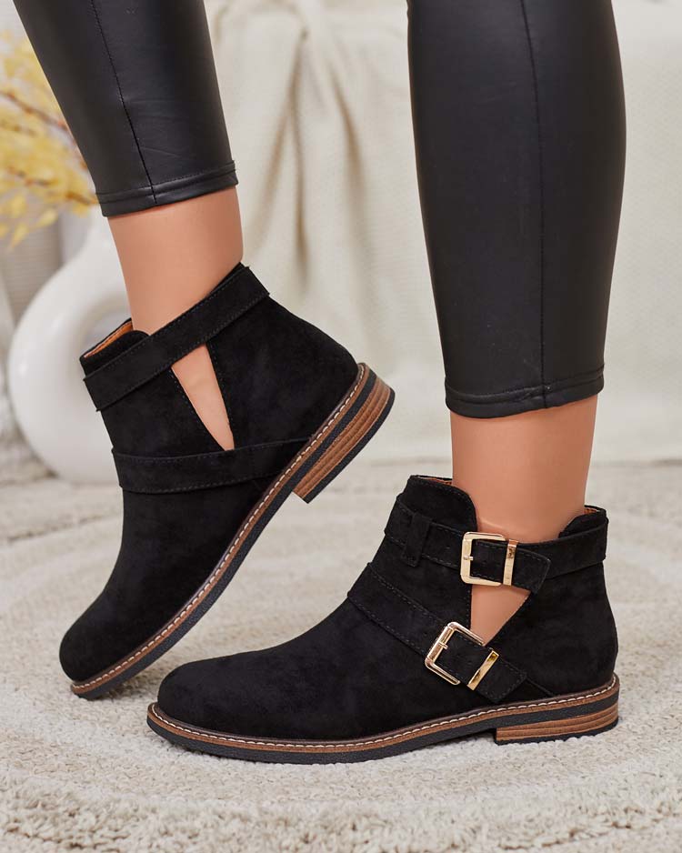 Royalfashion Women's Geronsa cutout saapad