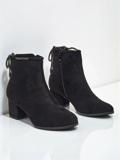 Women's Ornella eco-suede heeled ankle boots