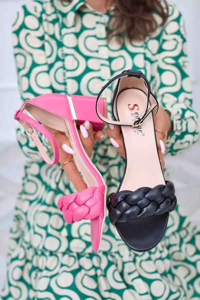 Fuksia naiste postisandaalid Marines - Jalatsid