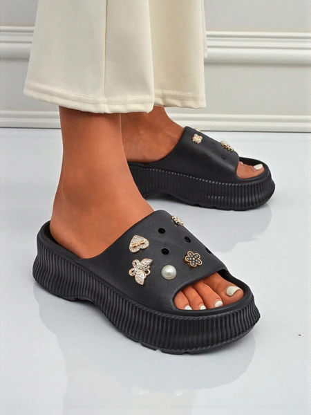 Royalfashion Naiste kummist sussid Slash Glam kaunistustega