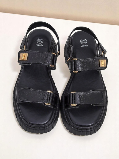 Royal Fashion Women's chunky-sole sandals Aganda