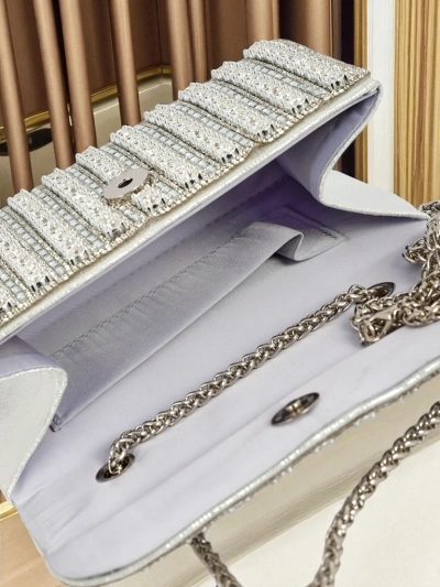 Royalfashion Women's Clutch Bag with Zirconia Elira Dusk