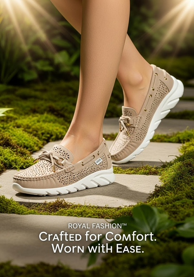 Royalfashion Naiste perforeritud mokad Elissas