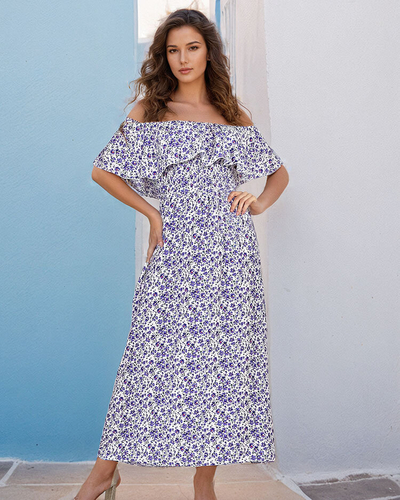 Royalfashion Women's midi dress a'la hiszpanka