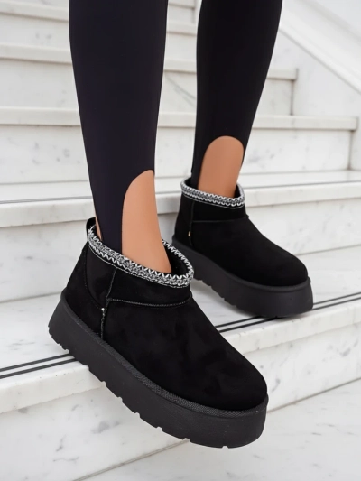 Royalfashion Women's short boots a'la snow boots Xoalla
