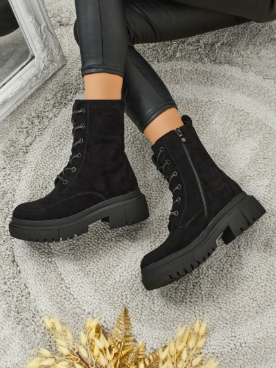 Öko-seemisnahast naiste tööstiilis saapad Velisse