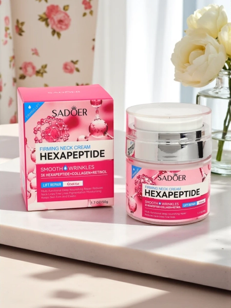 Sadoer Neptunia Hexapeptide Collagen Retinol Lifting Kaelakreem 50ml