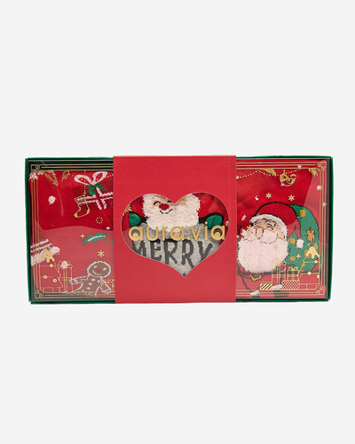Royalfashion Christmas socks in a box 3/pack