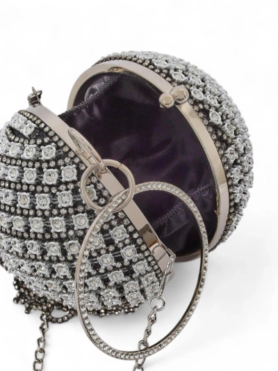 Royalfashion Women's Ball Handbag with Zirconia Velora Bloom