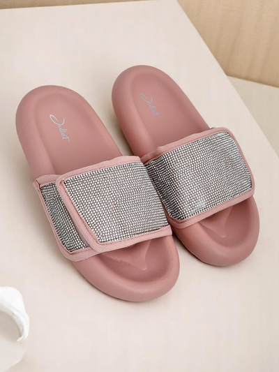 Royalfashion Naiste platvormtallaga plätud Sparkle Step