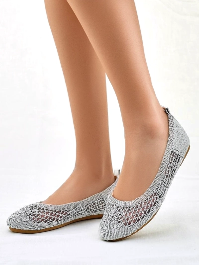 Royalfashion Women's perforated ballerinas Annete