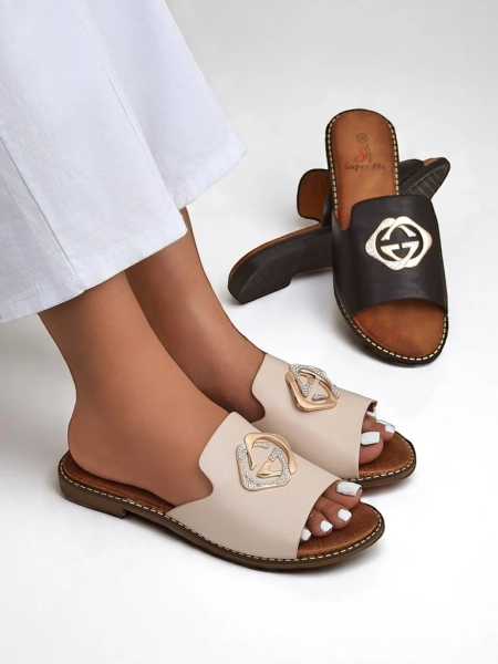 Royalfashion Naiste lamedad plätud Goldie Spark