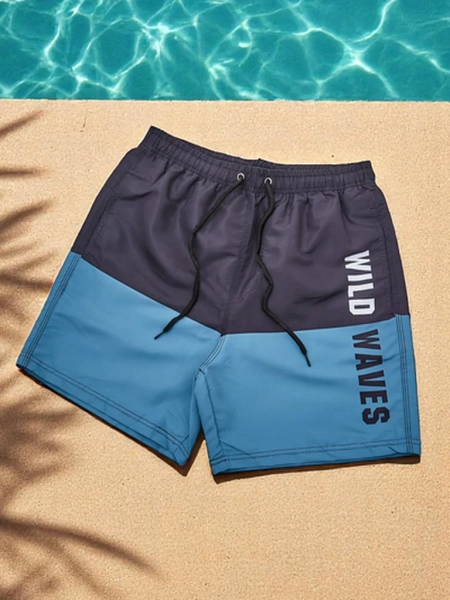 Royalfashion Men's Sports Shorts with Protective Mesh