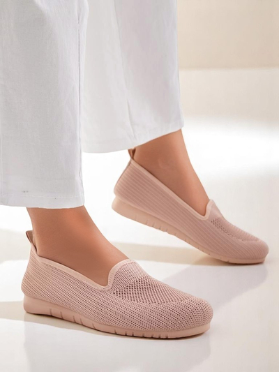 Royalfashion Women's Fabric Moccasins Caerit