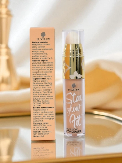 Luxelux Aurelia Waterproof Concealer 10ml – kattev, niisutav peitekreem