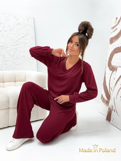 Хлопковый женский трикотажный костюм Shadow Line