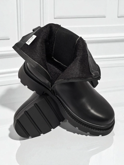 Kõrgemad naiste öko-nahast poolsaapad Pearl Mist