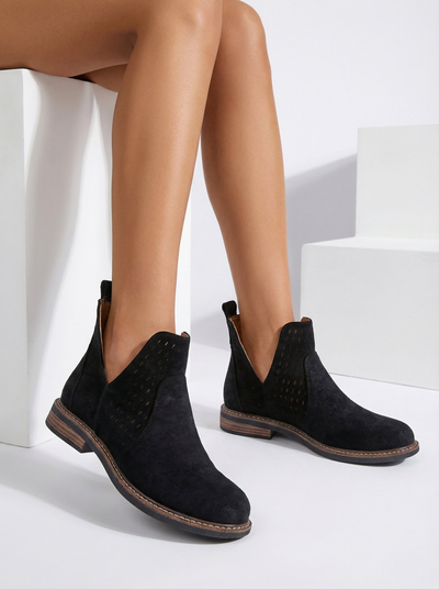 Royalfashion Women's eko suede Ovilla boots