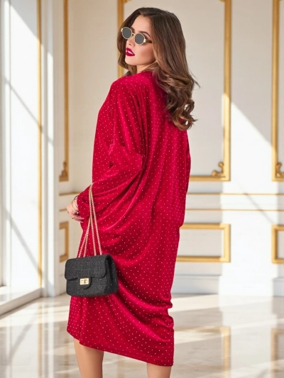Royalfashion Naiste kleit kogumisega